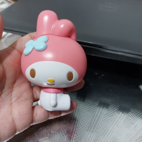 Rare Beautiful Super Cute My Melody Figurine Adjustable Head Body Rotates - Picture 8 of 11